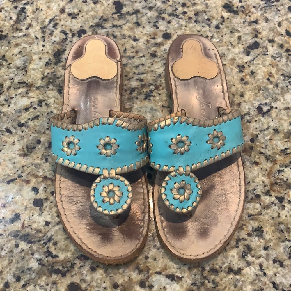 Turquoise Jack Rogers